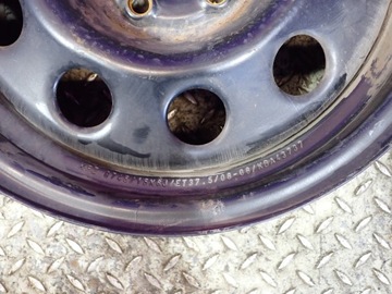 DISK OCELOVÝ KBA 6.0" X 15" 5X98 ET 37,5