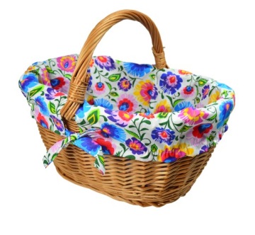 КОРЗИНА ДЛЯ ПИКНИКА плетеная Корзина для ПИКНИКА + ВСТАВКА