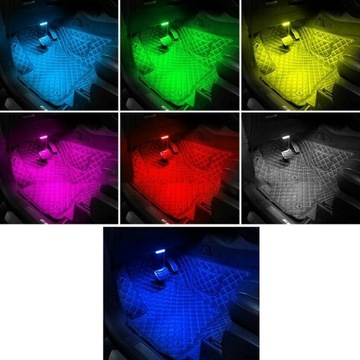 2 шт. Автомобильные сенсорные светодиодные лампы для чтения