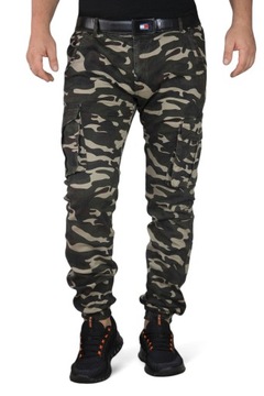 BOJÓWKI JOGGERY MĘSKIE MORO JEANSY r.38