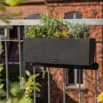 Lechuza Balconera 50 Пластиковый цветочный горшок белый