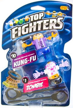 TOP FIGHTERS 2PACK SUPER WOJOWNICY HUNG-FU ZOMBIE