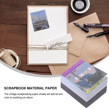 МАТЕРИАЛ 400 ЛИСТОВ/КНИГИ ДЛЯ ВИНТАЖНОЙ КОЛЛАЖНОЙ КНИГИ