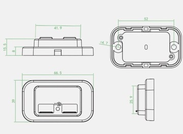 Двойная розетка USB для зарядного устройства 12В/24В M31