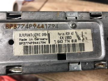 БЛАУПУНКТ РАДИО 7643774010