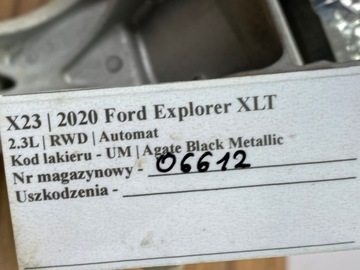 DRŽÁK UCHYCENÍ ULOŽENÍ DRŽÁKY MOTORU FORD EXPLORER VI 20+ USA