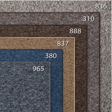 OBIEKTOWA WYKŁADZINA DYWANOWA PĘTELKA 400 cm 4 M brąz MELANŻ ^*X457