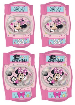 4x ЗАЩИТНЫЕ ПЕРЧАТКИ ДЛЯ ВЕЛОСИПЕДНОГО ШЛЕМА DISNEY MIN