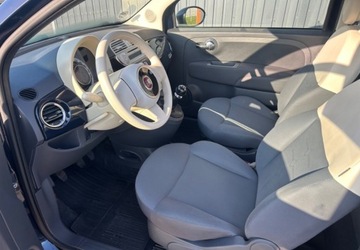 Fiat 500 II Hatchback 3d 1.2 69KM 2010 Fiat 500 1,2 Biale Wnetrze, Klimatyzacja,Bardzo Zadbany, Bezwypadkowy,Opla, zdjęcie 9