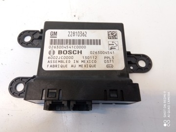 OPEL ASTRA J MODUL CZUJNIKOW PDC 22810362