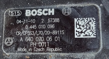 ČERPADLO VSTŘIKOVAČE MITSUBISHI COLT VI 1,5 DID 0445010096