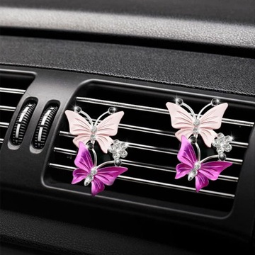 Автомобильный ароматизатор, украшение автомобиля, бабочки, освежитель воздуха, масляный диффузор.