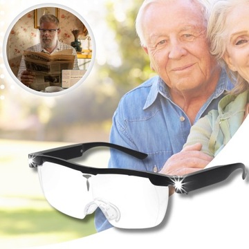 ЛУПА СВЕТОДИОДНАЯ ЛАМПА ДЛЯ ЧТЕНИЯ УВЕЛИЧИТЕЛЬНОЕ СТЕКЛО