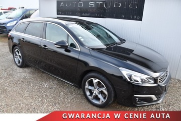 Peugeot 508 I 2016 Peugeot 508 Head-UP Duza-Nawigacja Asystenty Tempomat Komputer Alu-Felgi, zdjęcie 1