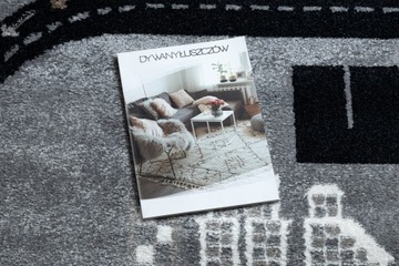 ДЕТСКИЙ КОВЕР FUN 180x270 см STREETS серый #O239