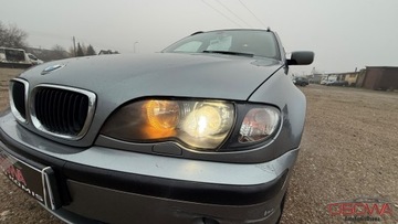 BMW Seria 3 E46 Touring 320 d 150KM 2004 BMW Seria 3 2.0d 150 KM automat skory bi xenon Czarny sufit stan tech per, zdjęcie 25