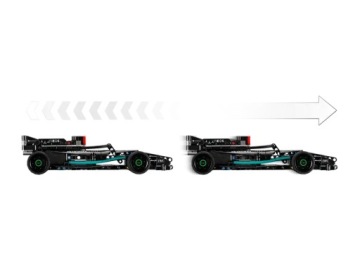 LEGO TECHNIC 42165 MERCEDES-AMG F1 W14 + БУМАЖНЫЙ ПАКЕТ LEGO СРЕДНИЙ