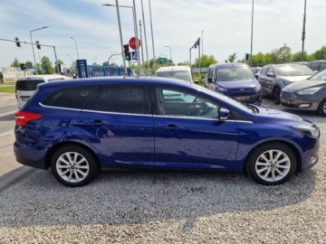 Ford Focus III Kombi Facelifting 1.5 EcoBoost 150KM 2017 Ford Focus 1.5 EcoBoost 150Ps Navi Alu Ledy Sliczny Gwarancja 1.5 Benzyna, zdjęcie 35