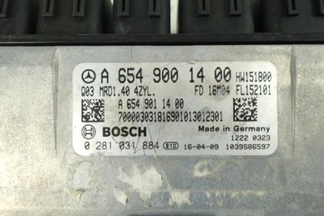 JEDNOTKA MERCEDES E TŘÍDA W213 2.0 CDI A6549001400 A6549011400 0281031884