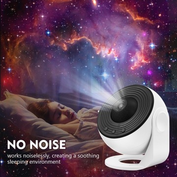 PROJEKTOR GWIAZDKOWY DO SYPIALNI NEBULA LAMPA NOCNA