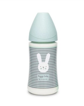 Suavinex Butelka Hygge Królik linie miętowe 270 ml
