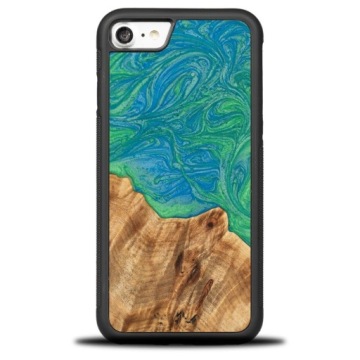 Pouzdro Bewood Unique pro iPhone 7/8 Se 2020 2022 Neonové Tokio