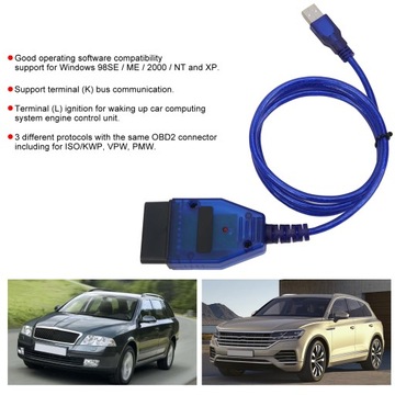 Профессиональный автомобильный USB-кабель OBD2