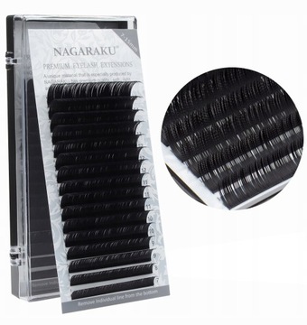 Ресницы Nagaraku Mix C, 0,12