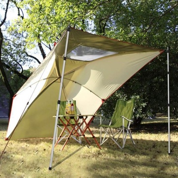 PRĘTY NAMIOTOWE MASZT NAMIOTOWY ZE STOPU ALUMINIUM 90CM-230CM x2
