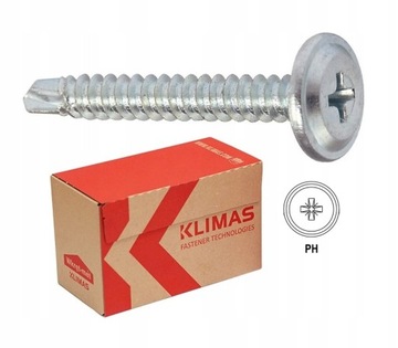 Винты с шайбами ​​KLIMAS стальные 4,2х45 300 шт.