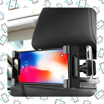 РЕГУЛИРУЕМЫЙ АВТОМОБИЛЬНЫЙ ДЕРЖАТЕЛЬ ДЛЯ ПЛАНШЕТА ТЕЛЕФОНА ПОДГОЛОВНИК АВТОКРЕСЛА