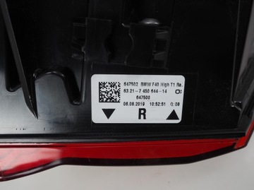 LAMPA LAMPY PRAWA LEWA TYŁ TYLNA BMW F40