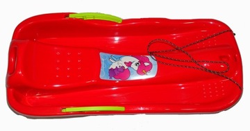 Sanki race plastikowe ślizg z hamulcem