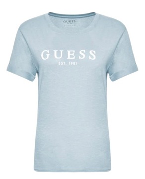 GUESS T-Shirt 1981 W2BI68 K8G01 Niebieski M