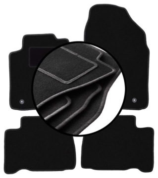 Velurové koberce komplet pro: Lexus Nx 200T crossover (2014-)