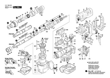 Регулятор молотка Bosch GBH 5-40 1617233047