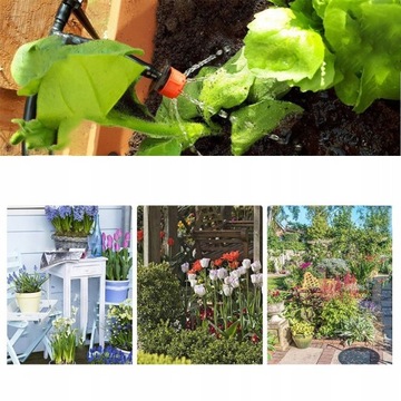 Капельный полив растений, шланг 20м, комплект