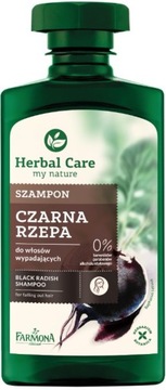HERBAL CARE SZAMPON DO WŁOSÓW CZARNA RZEPA 330 ML
