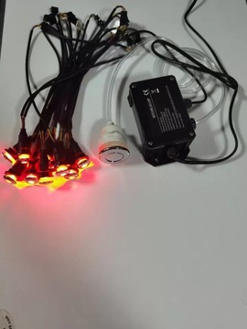 Oświetlenie LED lampka do balii ogrodowych, jacuzzi 8 kolorów SPA