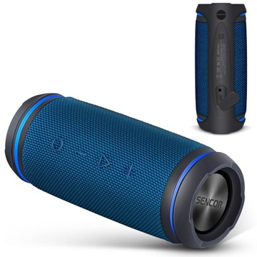 Głośnik bezprzewodowy wodoodporny 4000 mAh Sencor TZ SSS 6400N SIRIUS BLUE
