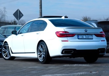 BMW Seria 7 G11-G12 Sedan 750i 450KM 2018 BMW 750LXi M-Pakiet Wentyle Dociąg AMasaż HUD Solar Wydech M 4xKlima Alpine, zdjęcie 33