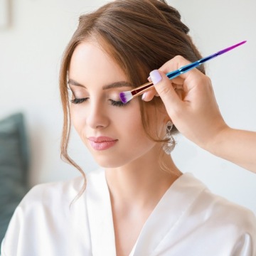 НАБОР ПРОФЕССИОНАЛЬНЫХ КИСТЕЙ ДЛЯ МАКИЯЖА ГЛАЗ «MAKE-UP», 20 ШТ.