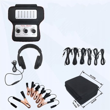 6-КАНАЛЬНЫЙ АВТОМОБИЛЬНЫЙ СТЕТОСКОП С ЭЛЕКТРОННЫМ СТЕТОСКОПОМ