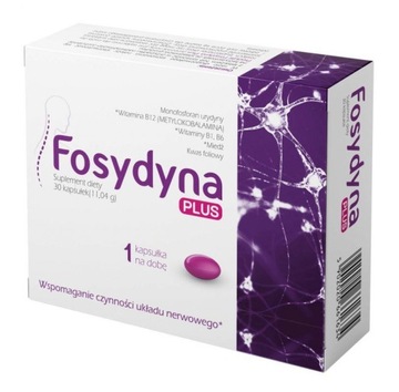 Fosydyna PLUS, urydyna, wit. B1, B6, B12