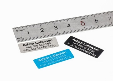 Дрон / наклейка - алюминий - 28x10