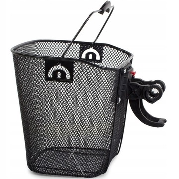 БОЛЬШАЯ КОРЗИНА ДЛЯ ВЕЛОСИПЕДОВ МЕТАЛЛИЧЕСКАЯ КОРЗИНА ДЛЯ ВЕЛОСИПЕДОВ CLICK + БЕСПЛАТНАЯ ВЕЛОСИПЕДНАЯ ЛАМПА