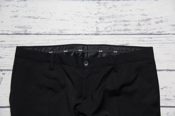 Dolce & Gabbana Brad Suit _ шерстяной костюм черный элегантный _ 50