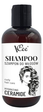 Nawilżający szampon z ceramidami do włosów kręconych VCee 200 ml