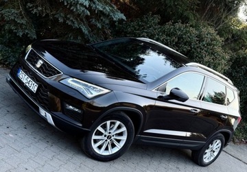 Seat Ateca SUV 1.5 EcoTSI 150KM 2019 Seat Ateca 1,5 150ps Full Led Kamery 360 Skora Navi Blis Serwis Gwarancja, zdjęcie 9