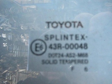 ЗАДНЕЕ ОКНО ЛЕВОЕ TOYOTA YARIS II 3 ДВЕРИ 2006-2011 ГОД